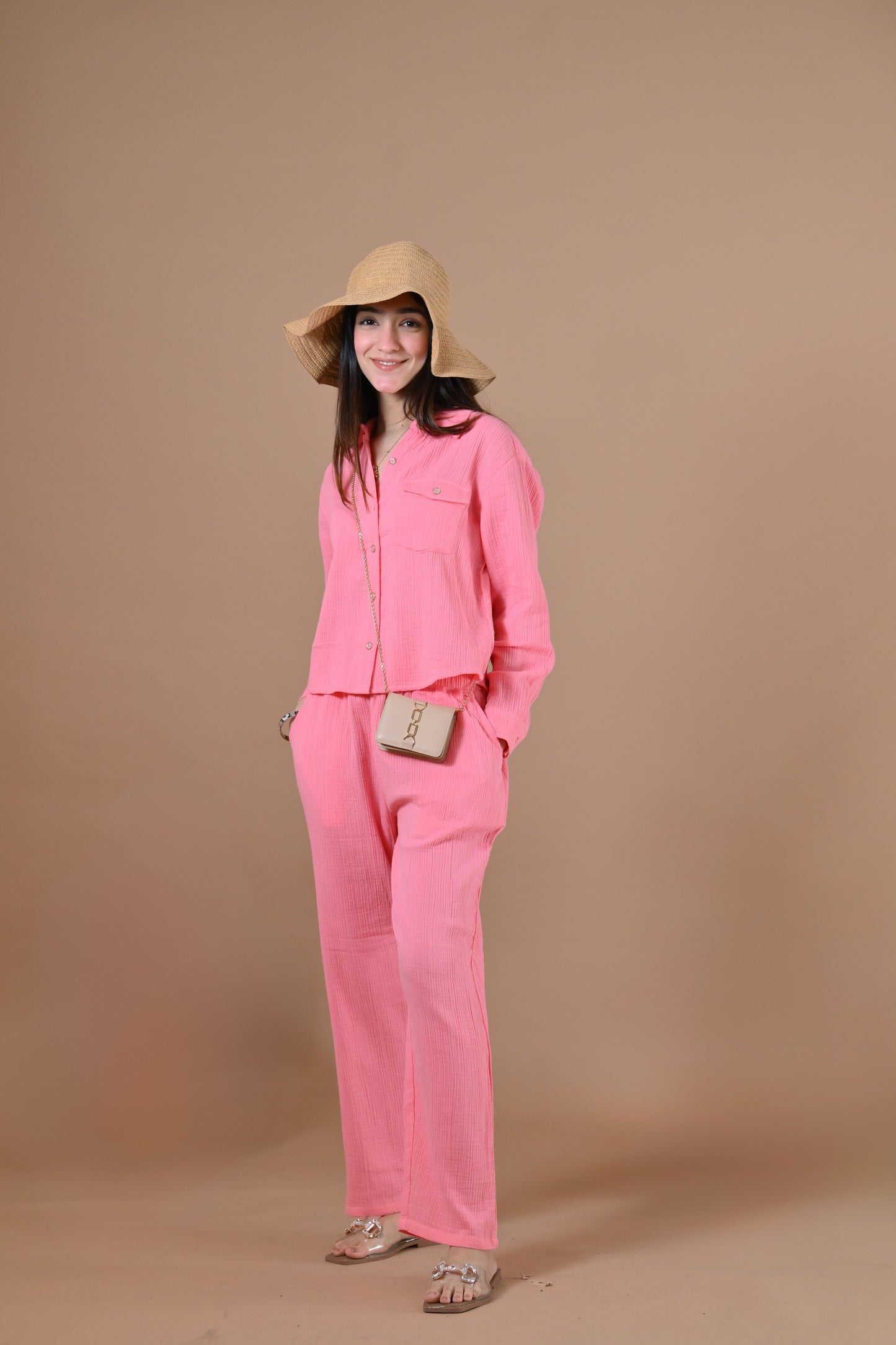 Annie Coord Set (Blush Pink)