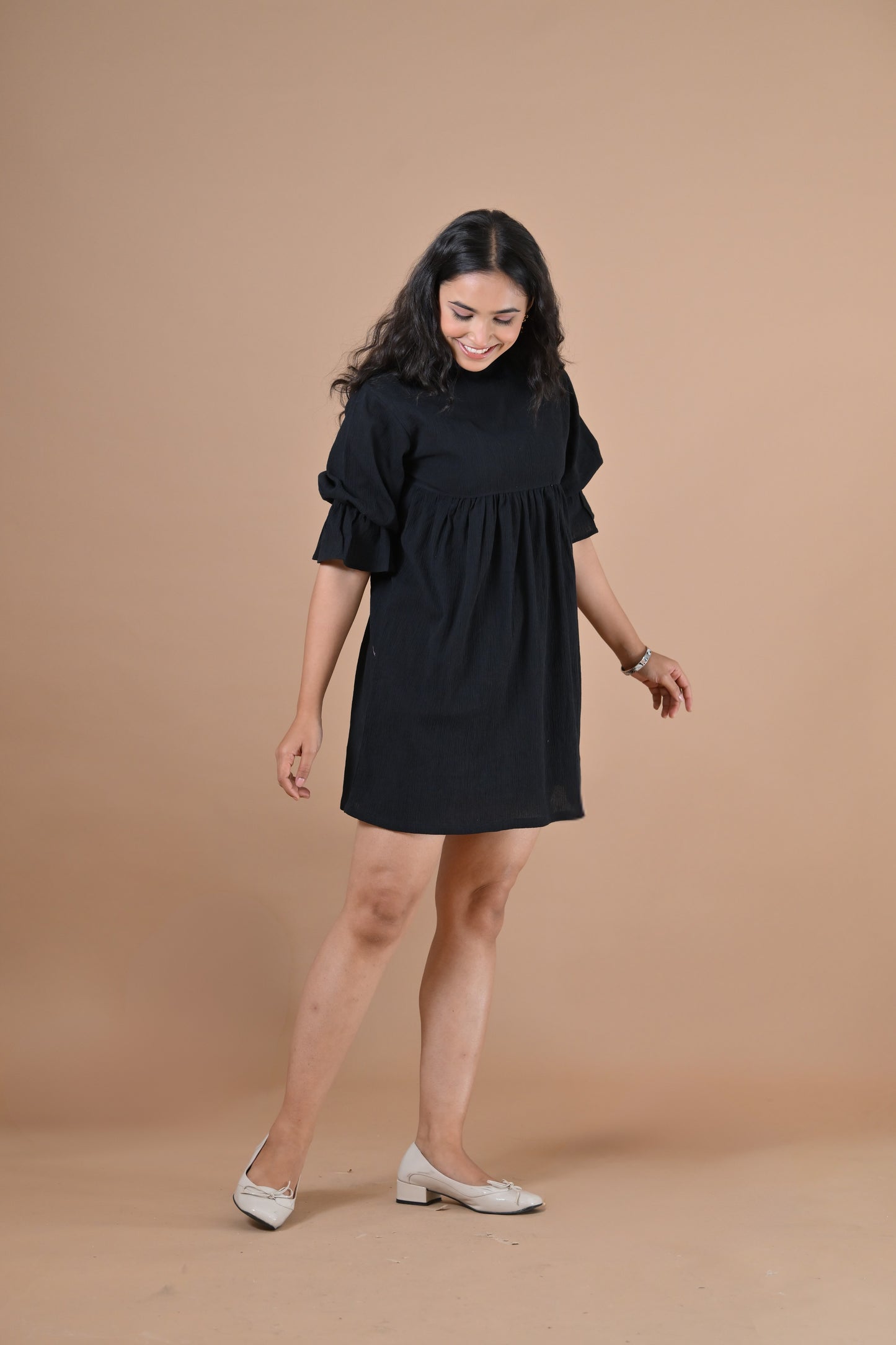 The Santorini Dress ( Rich black)