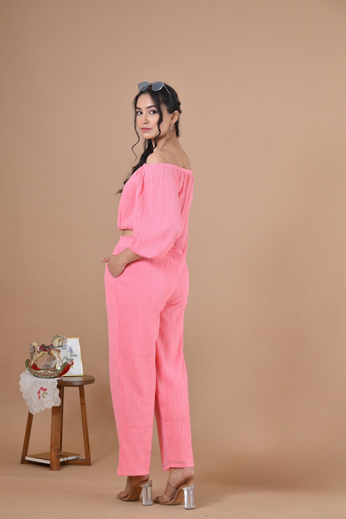 The Santorini Coord Set ( Blush Pink)