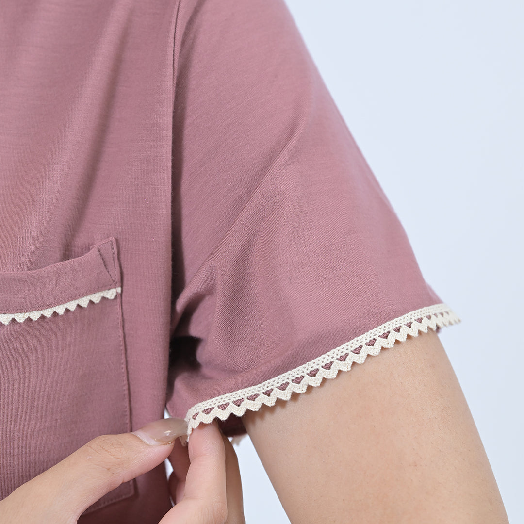 Tencel Lyocell Short Sleeves & Shorts Set