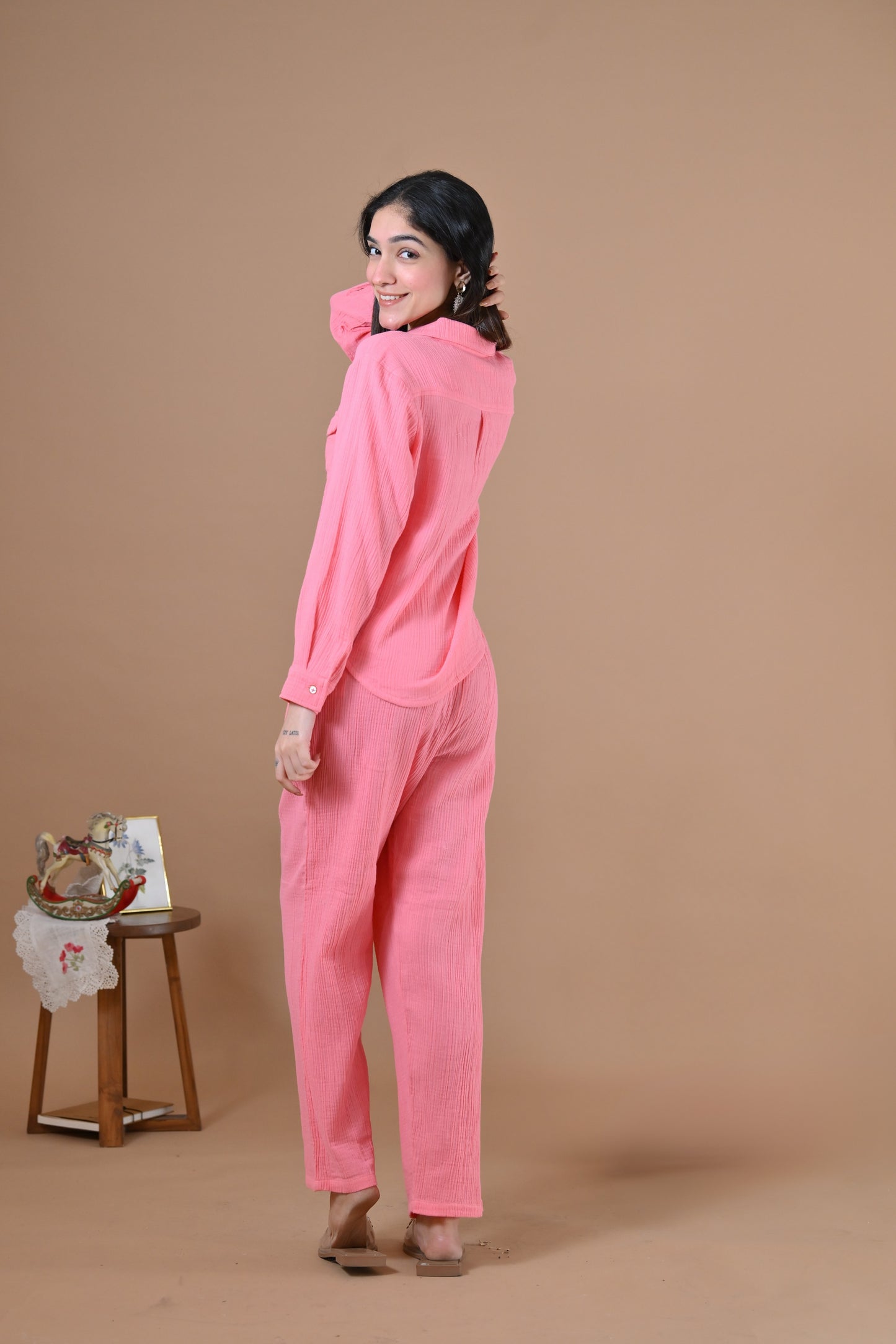 Annie Coord Set (Blush Pink)