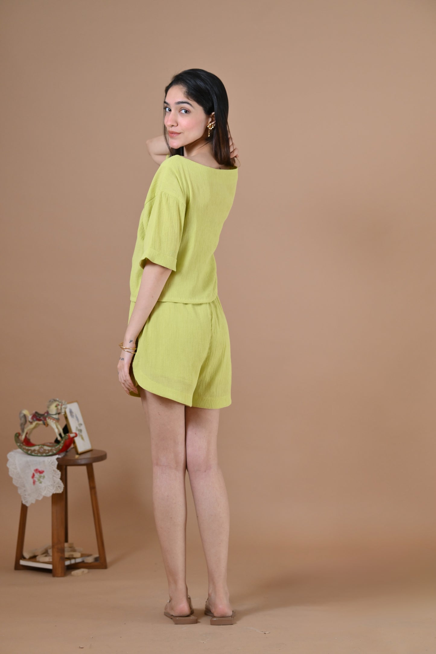 The Athens Coord Set ( Celery Green)