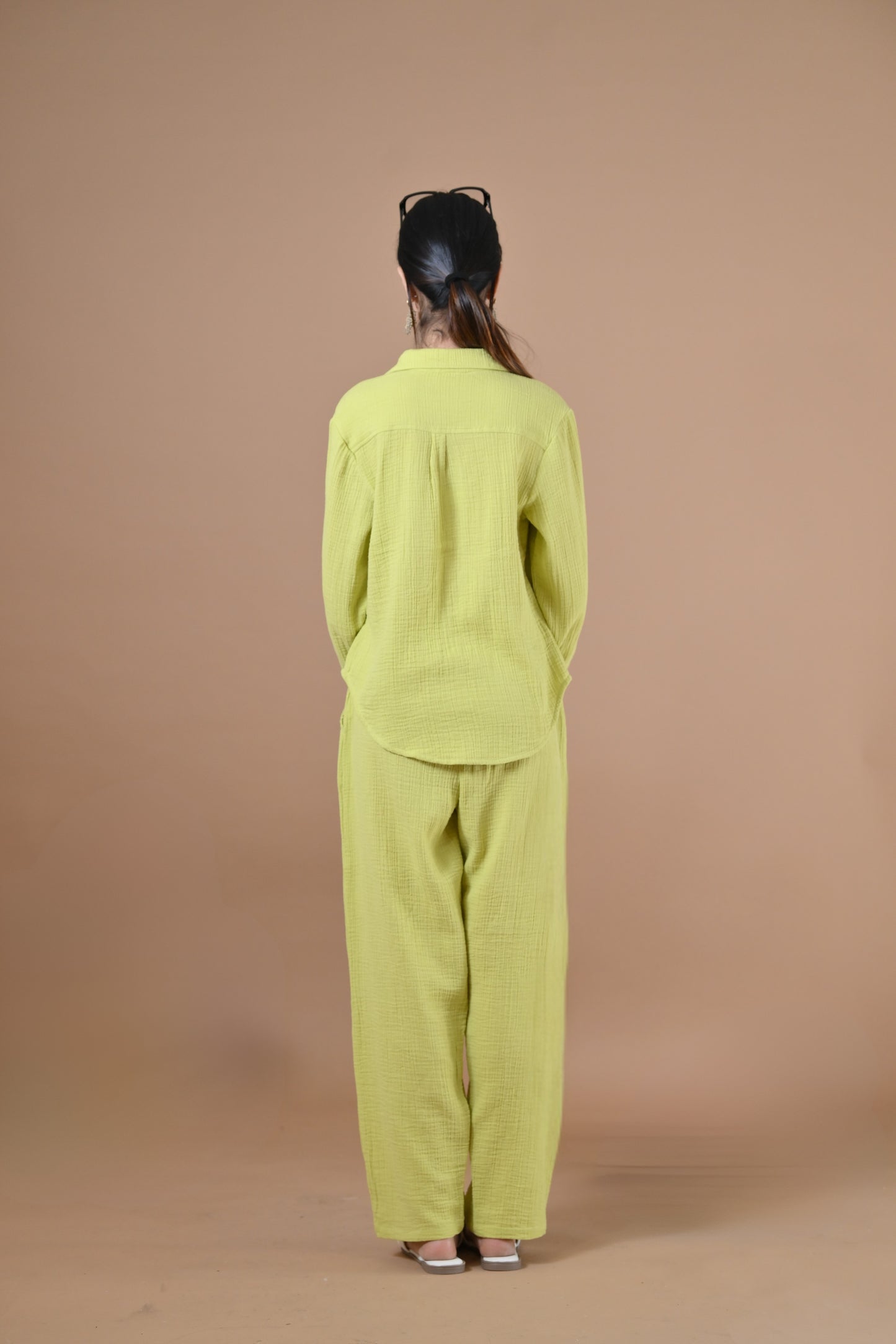 Annie Coord Set (Celery Green)