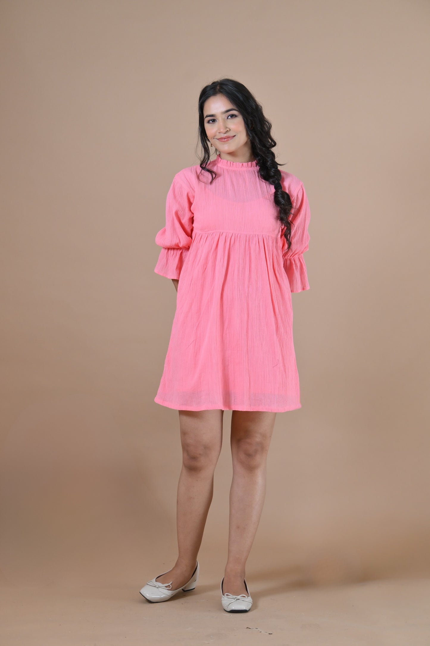 The Santorini Dress ( Blush Pink )