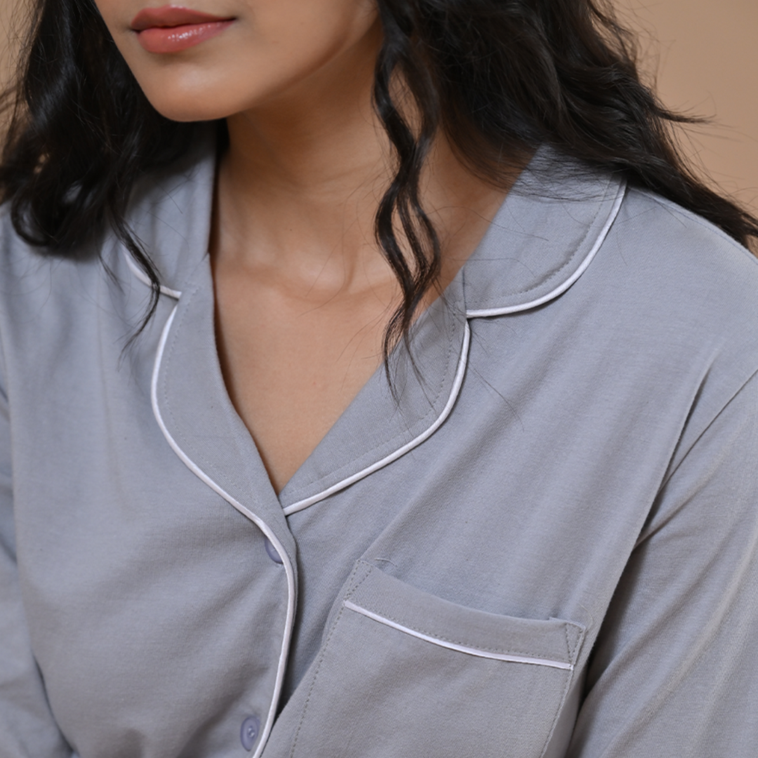 Lily Pyjama Set (Ash)