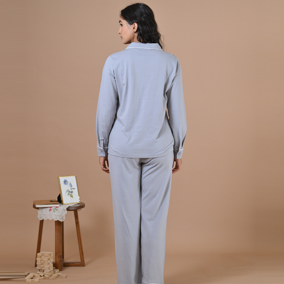 Lily Pyjama Set (Ash)