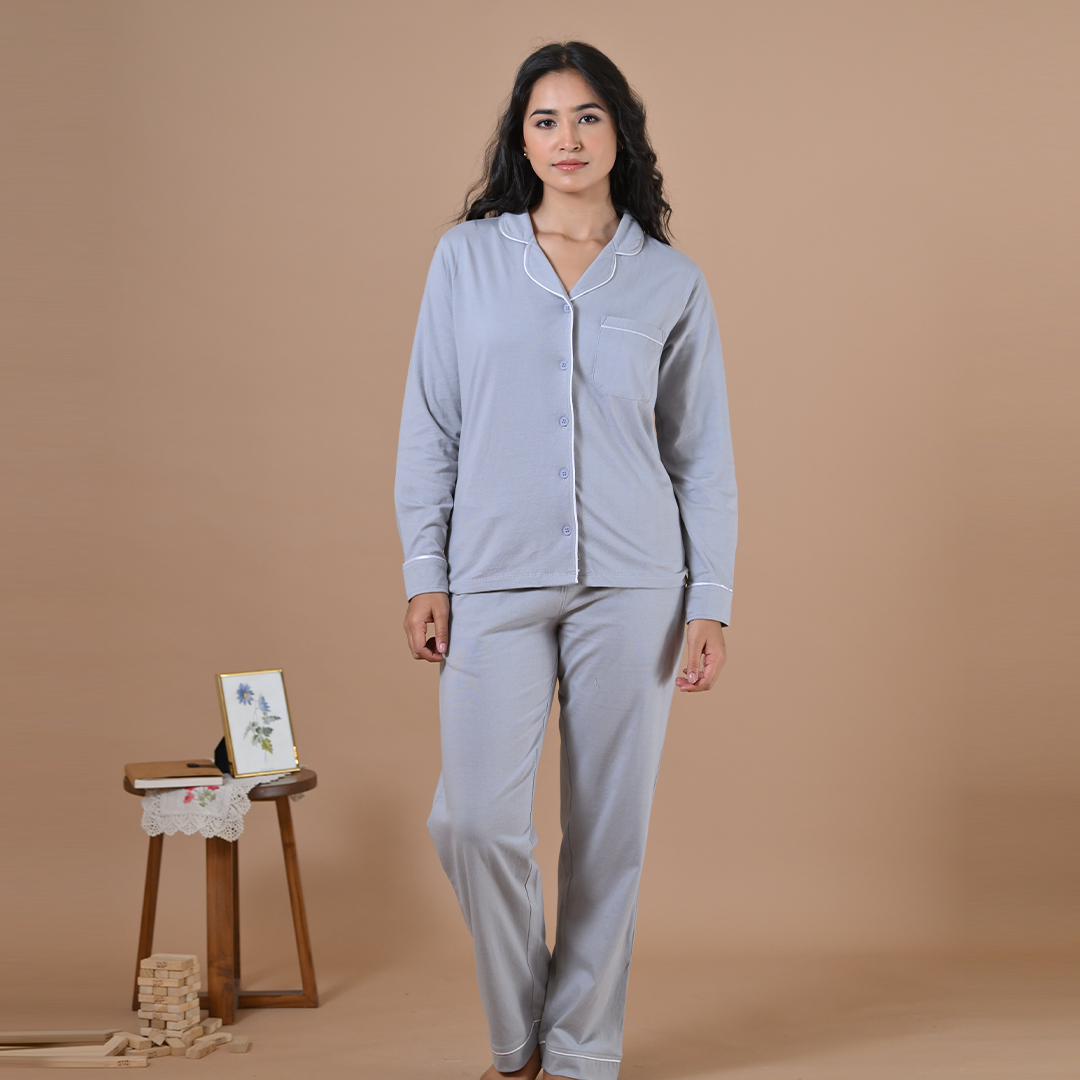 Lily Pyjama Set (Ash)