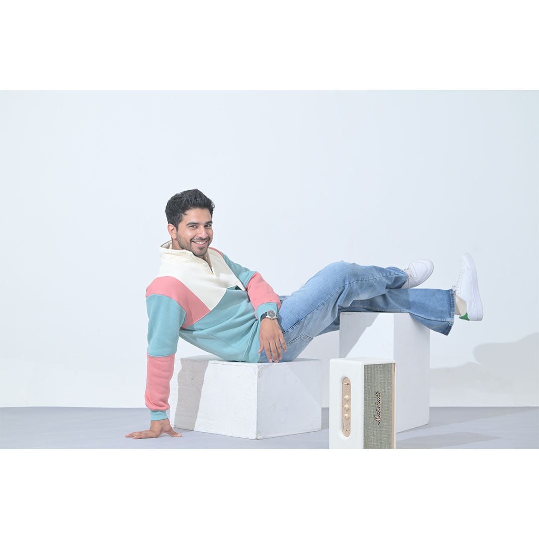 100% Supima Cotton Back to school Pullover (Dusty Pink, Light Blue, Creme) (Unisex)