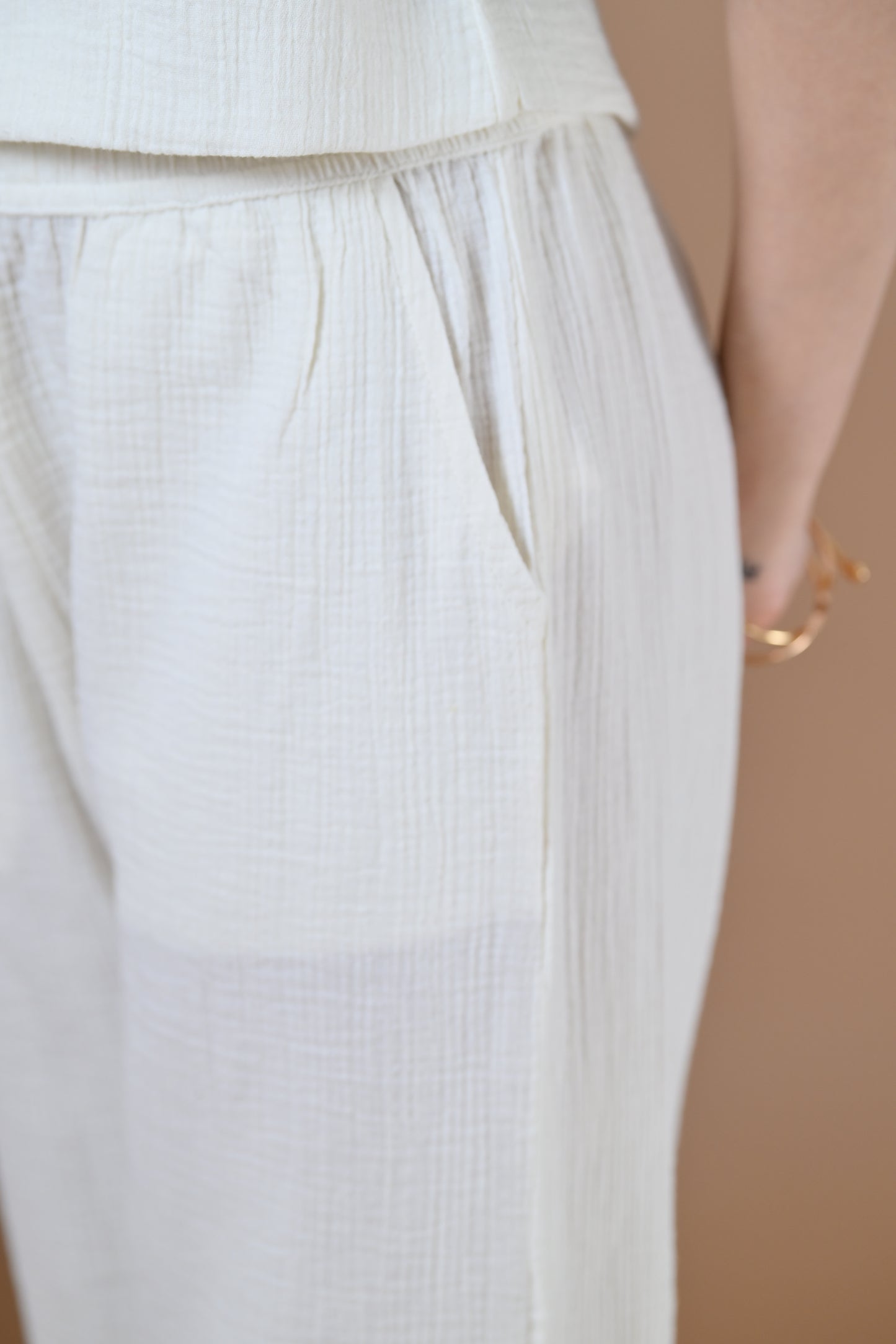 Mykonos Coord Set (Snow White)