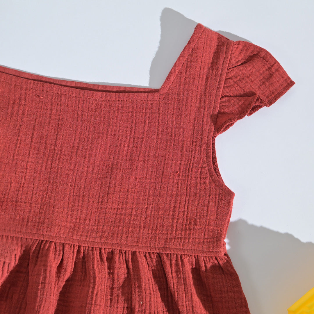 Muslin Flowy DRESS- GIRLS