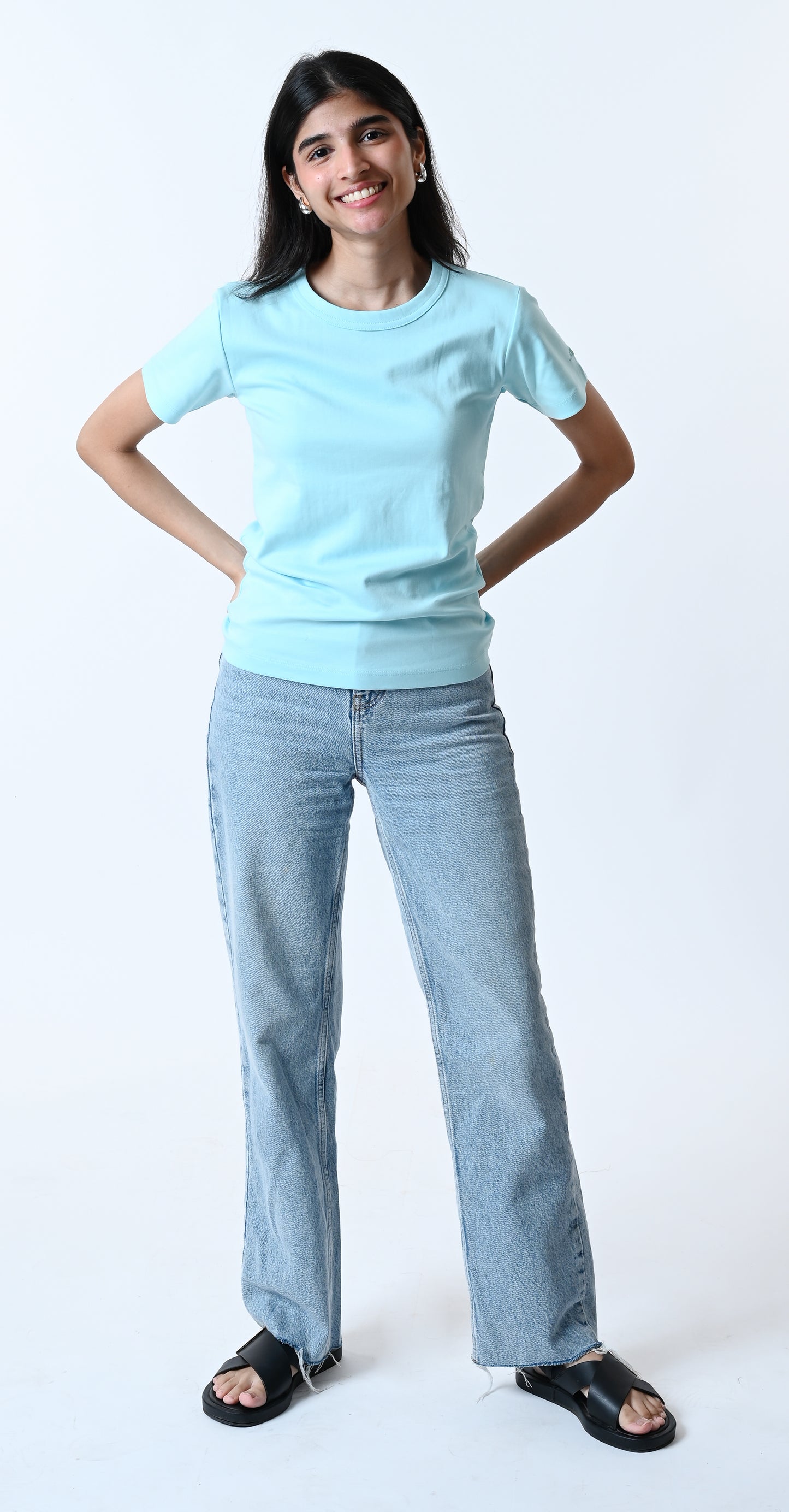 The Ultimate Comfort Tee (TURQUOISE)
