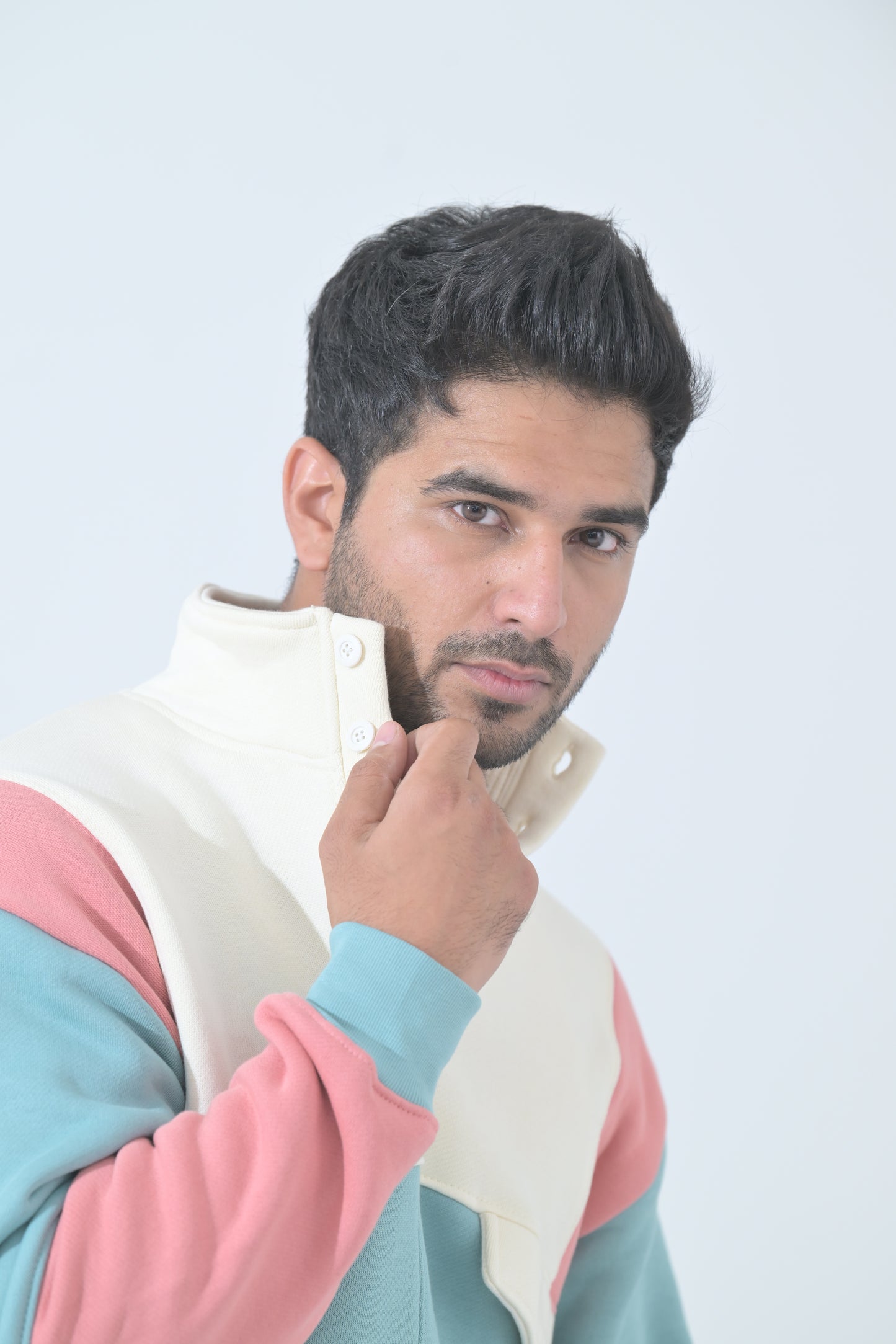 100% Supima Cotton Back to school Pullover (Dusty Pink, Light Blue, Creme) (Unisex)
