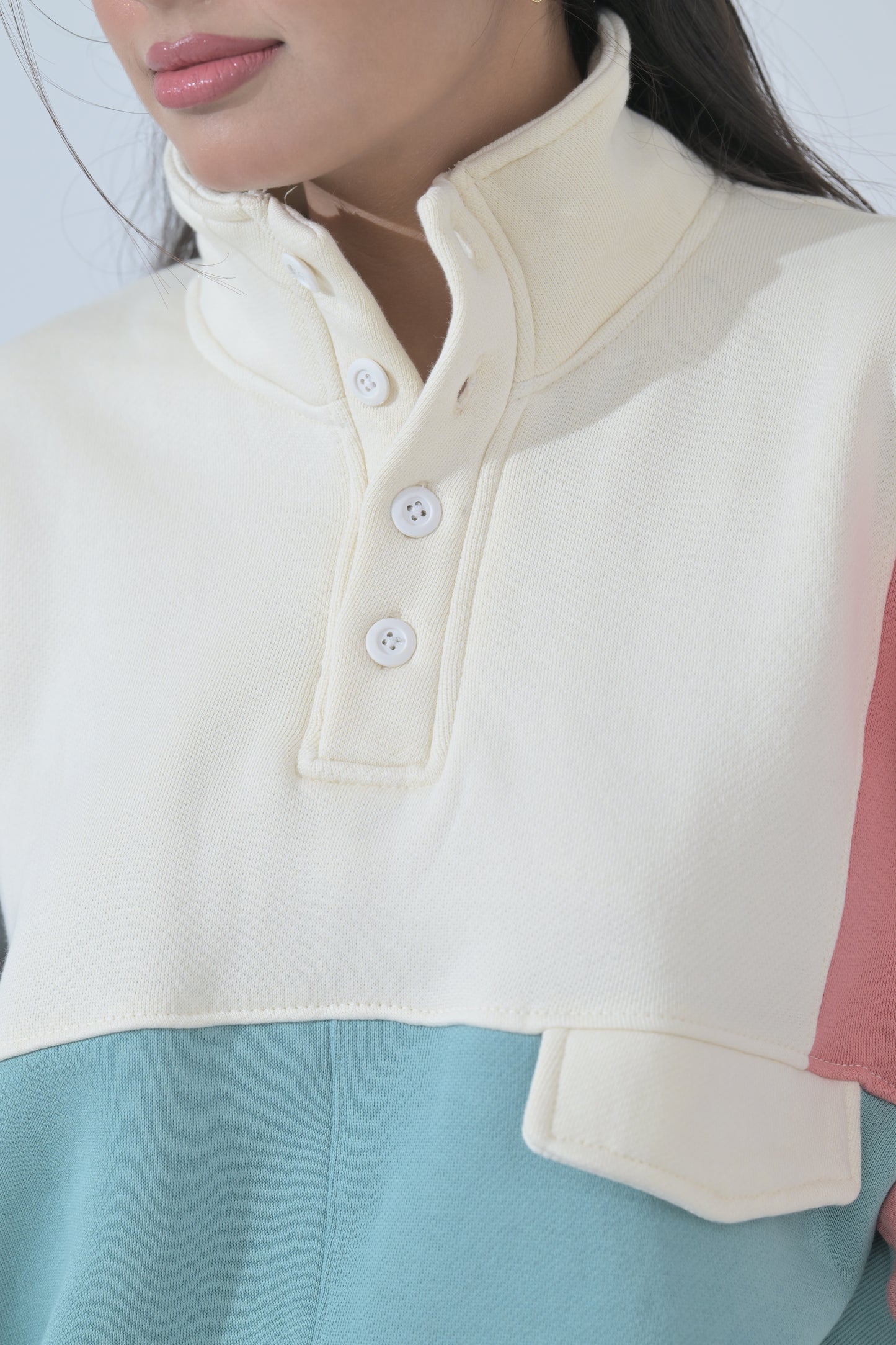 100% Supima Cotton Back to school Pullover (Dusty Pink, Light Blue, Creme) (Unisex)