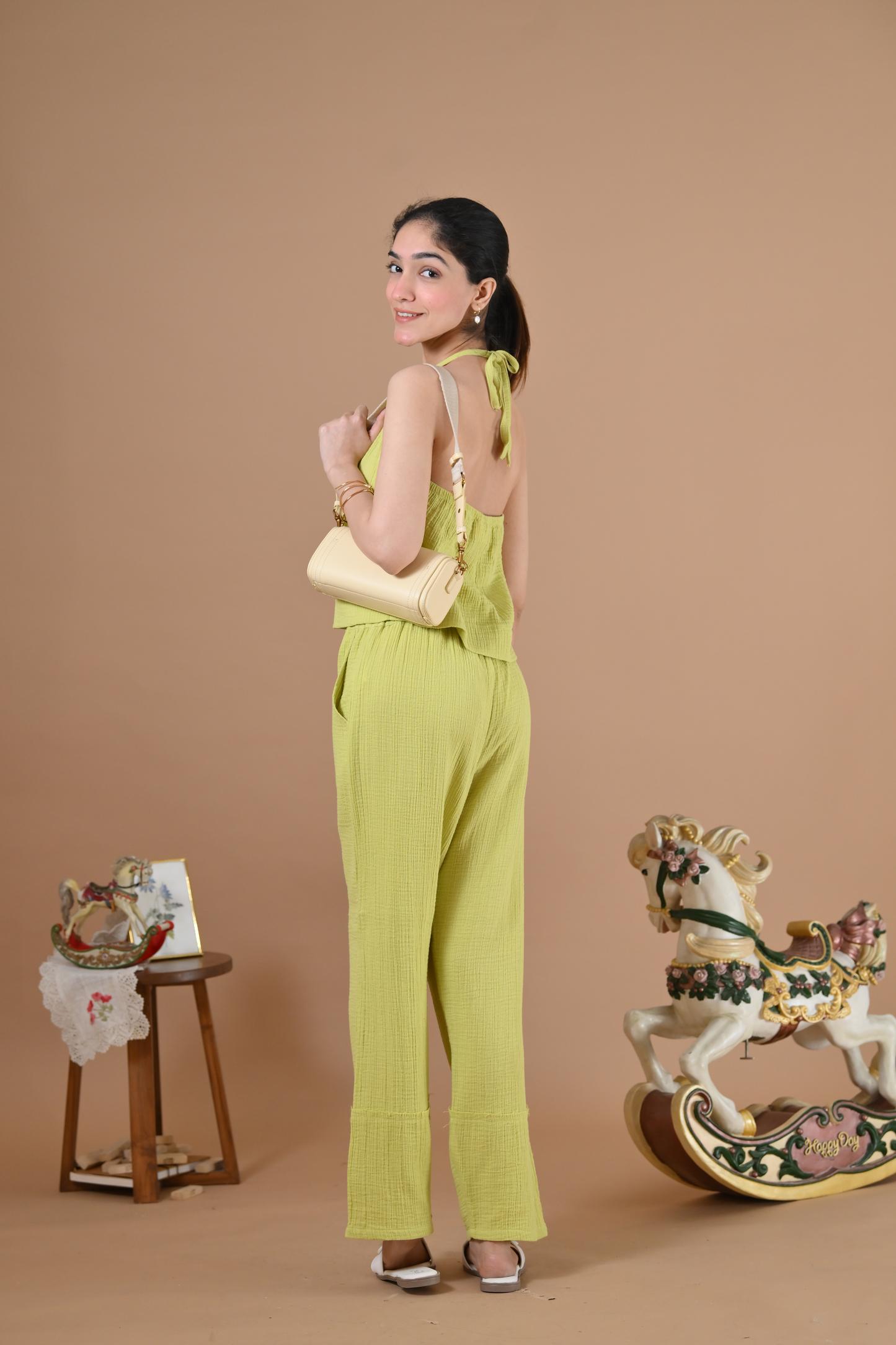 Mykonos Coord Set (Celery Green)
