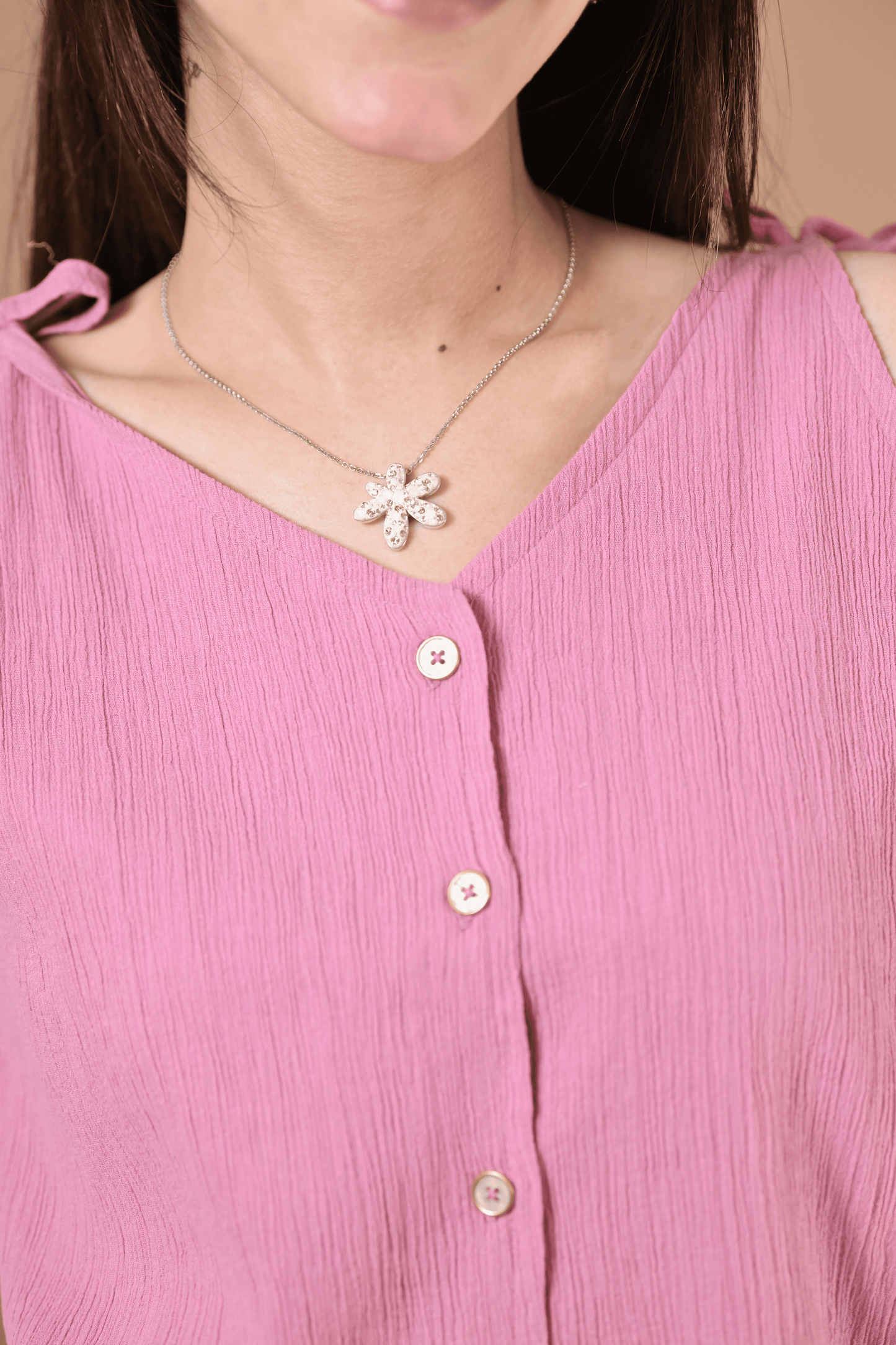 BLISS TIE-UP TOP (MAUVE)