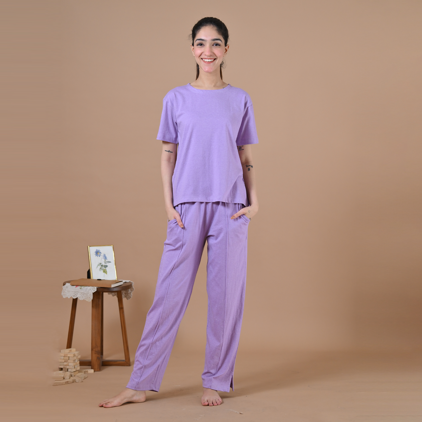 Cloud Nine Night Set ( Lilac)