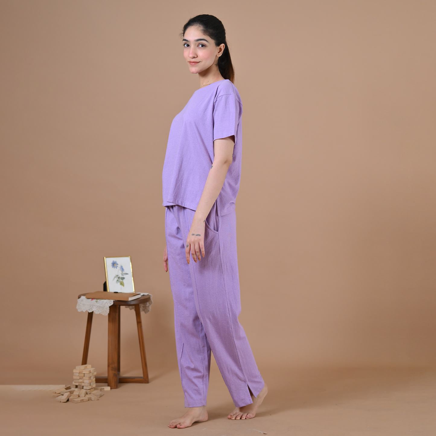 Cloud Nine Night Set ( Lilac)