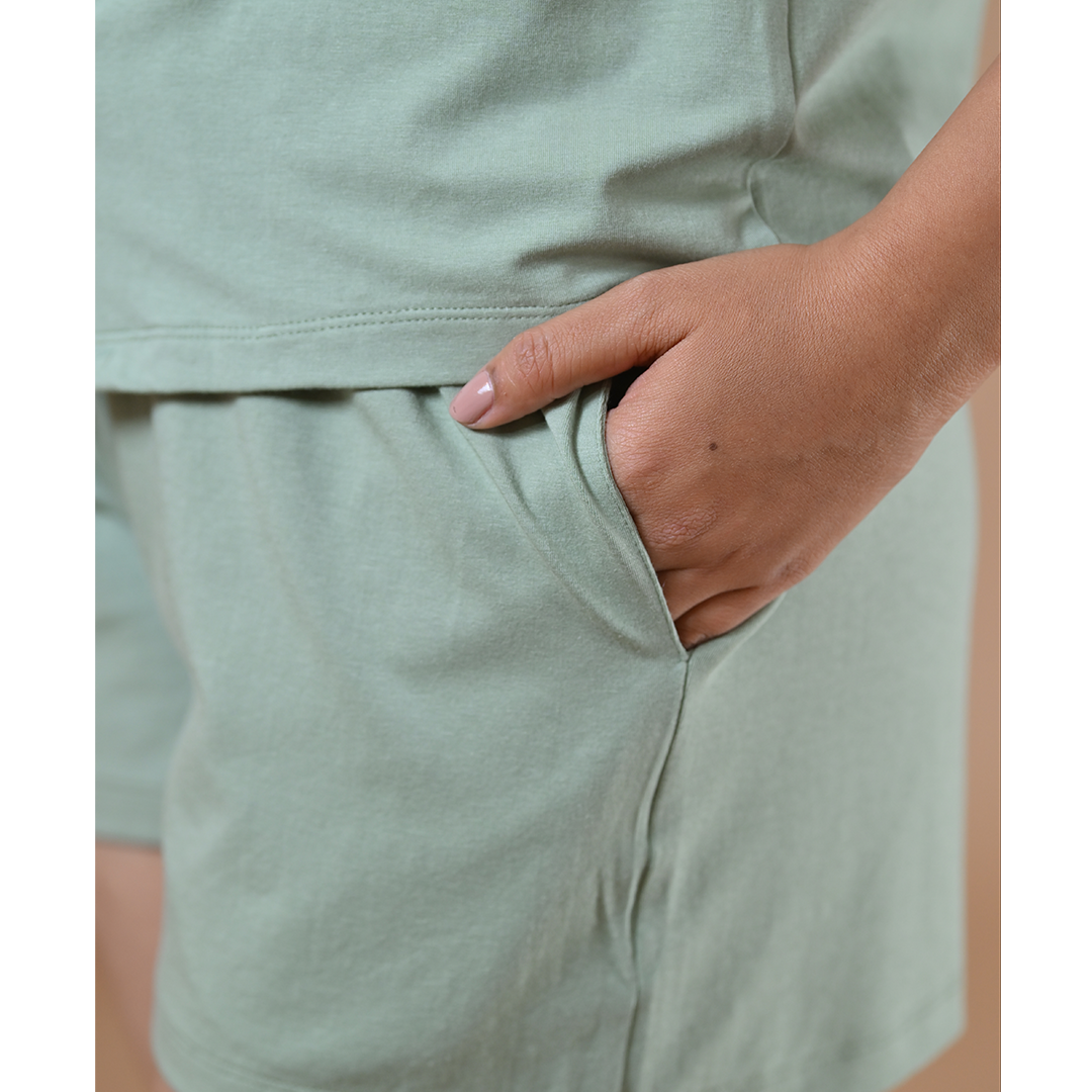 Lily Shorts Set (Sea Grass)