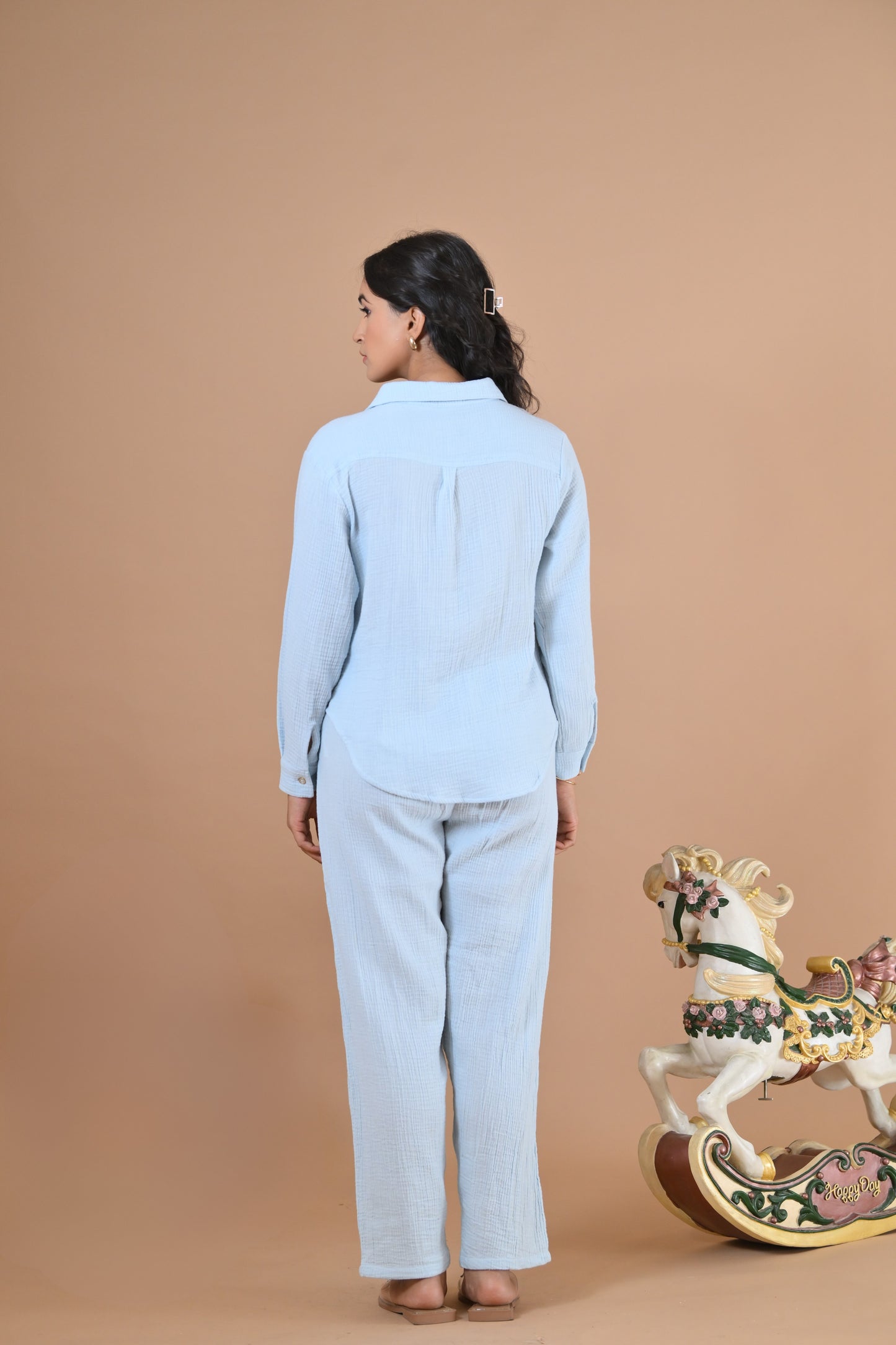 Annie Coord Set (Baby blue)