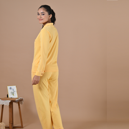 Lily Pyjama Set (Banana Cream)