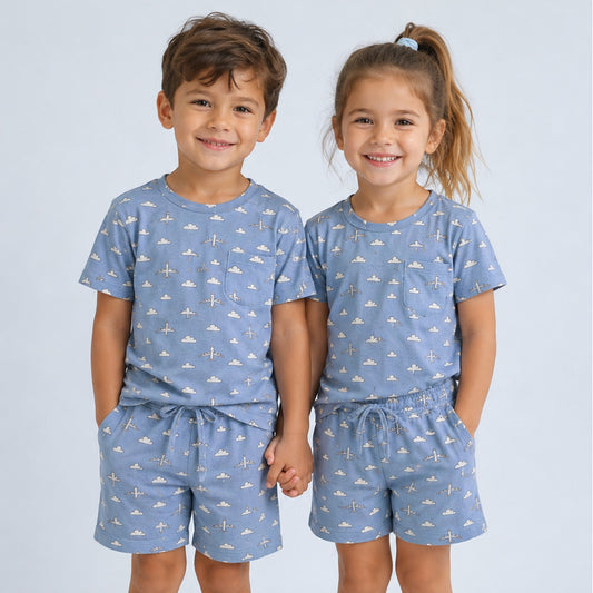 100% Tencel™ Night Shorts SET- UNISEX