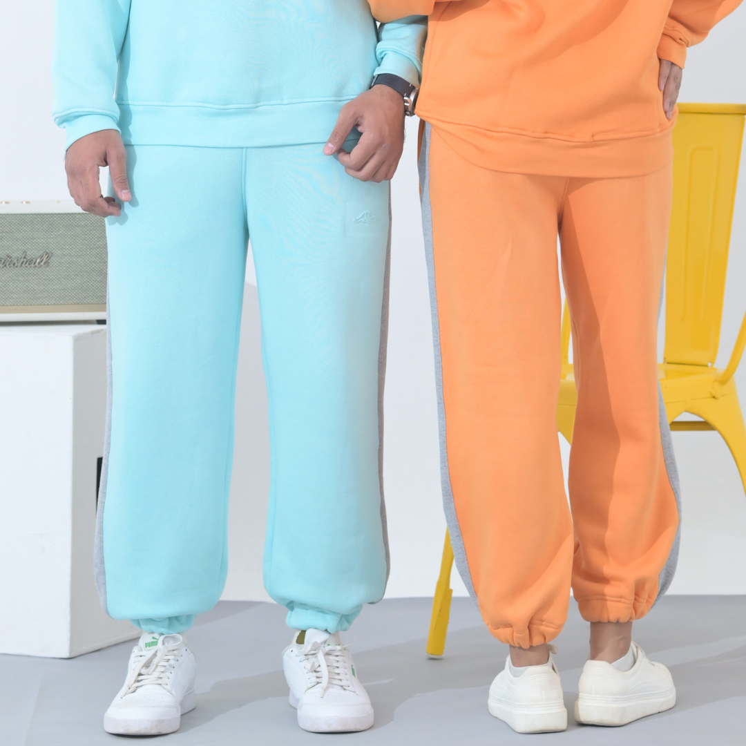 100% Supima Cotton Unisex Sweatpants (Solid Turquoise)
