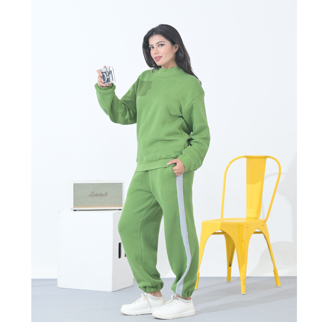 100% Supima Cotton Unisex Sweatshirt (Green)