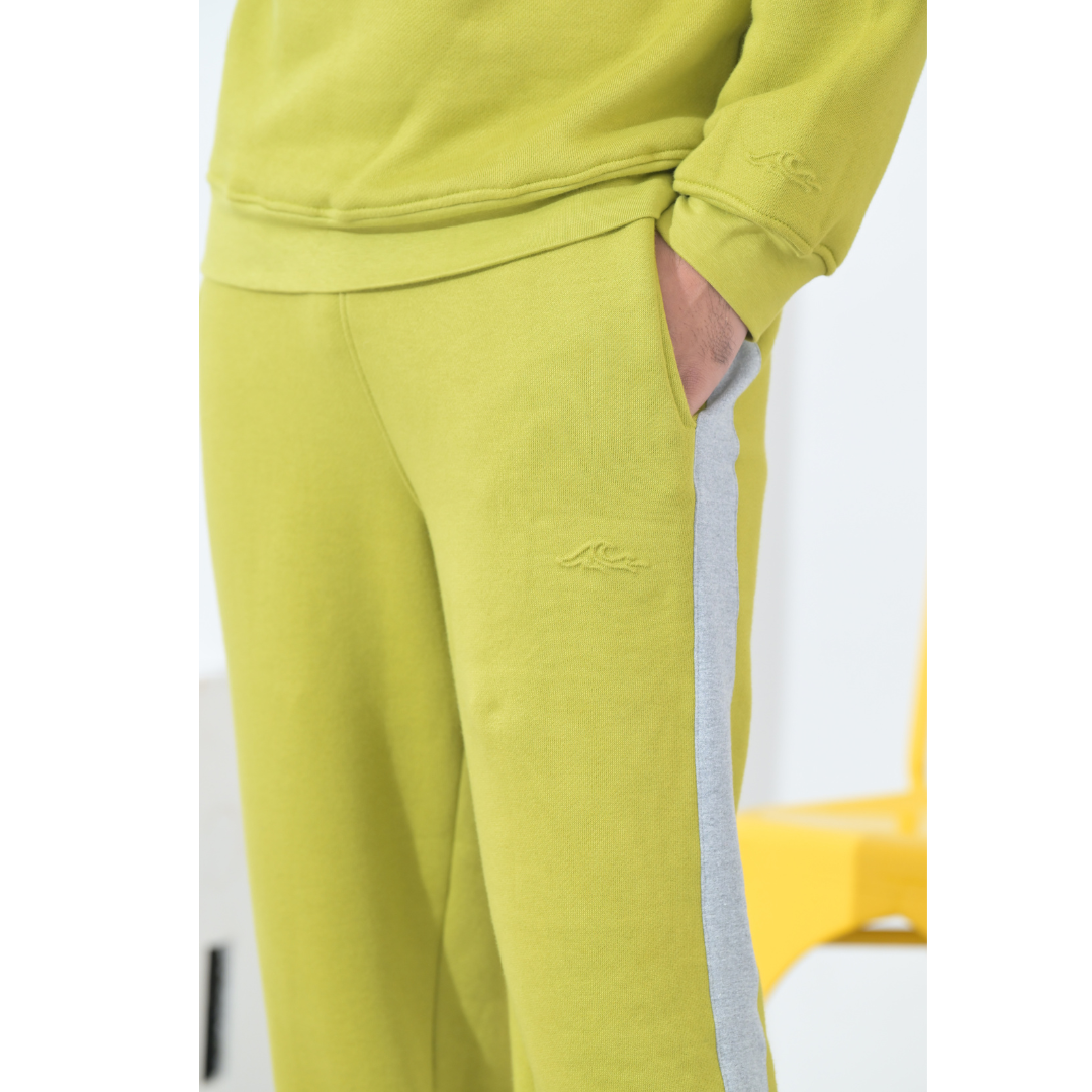 100% Supima Cotton Unisex Sweatpants (Solid Kiwi)