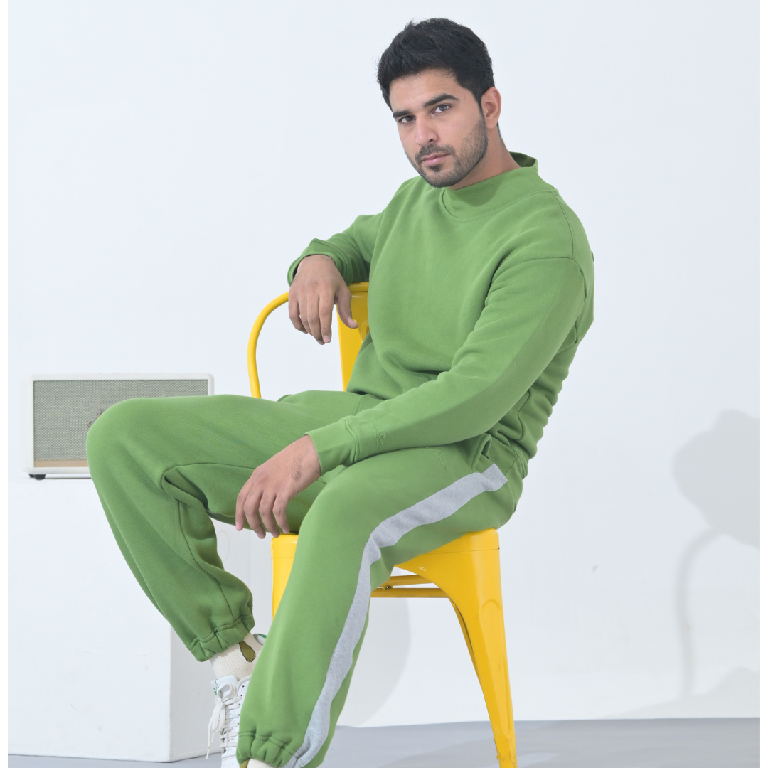 100% Supima Cotton Unisex Sweatshirt (Green)