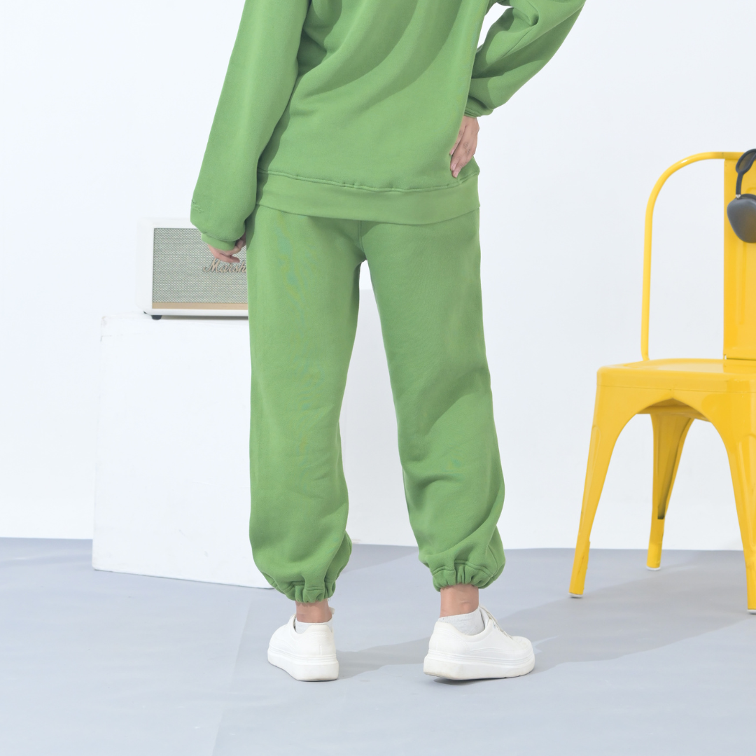 100% Supima Cotton Unisex Sweatpants (Forest Green)
