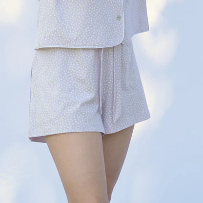 Comfy Cocoon Lilac Polka Dot Set