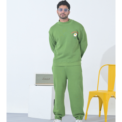100% Supima Cotton Unisex Sweatpants (Forest Green)