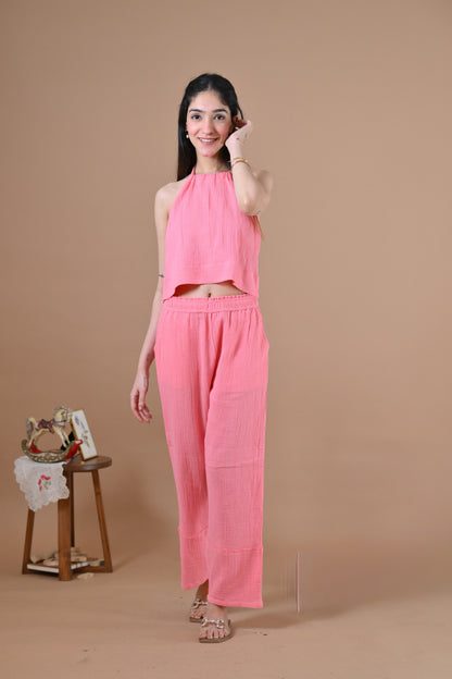 Mykonos Coord Set (Blush Pink)