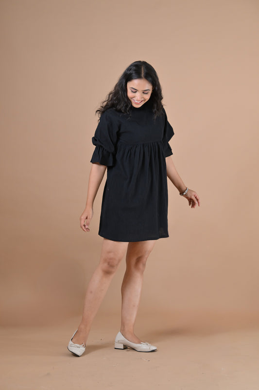 The Santorini Dress ( Rich black)