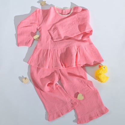 Muslin Elevated Pants- GIRLS
