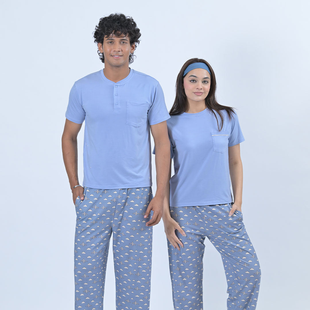 Cloudline Tencel Lyocell Pjs & T-shirt