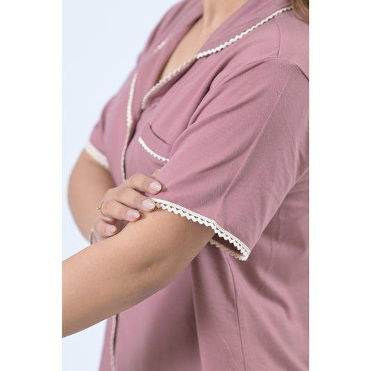 100% TENCEL Lyocell Short Sleeves Top
