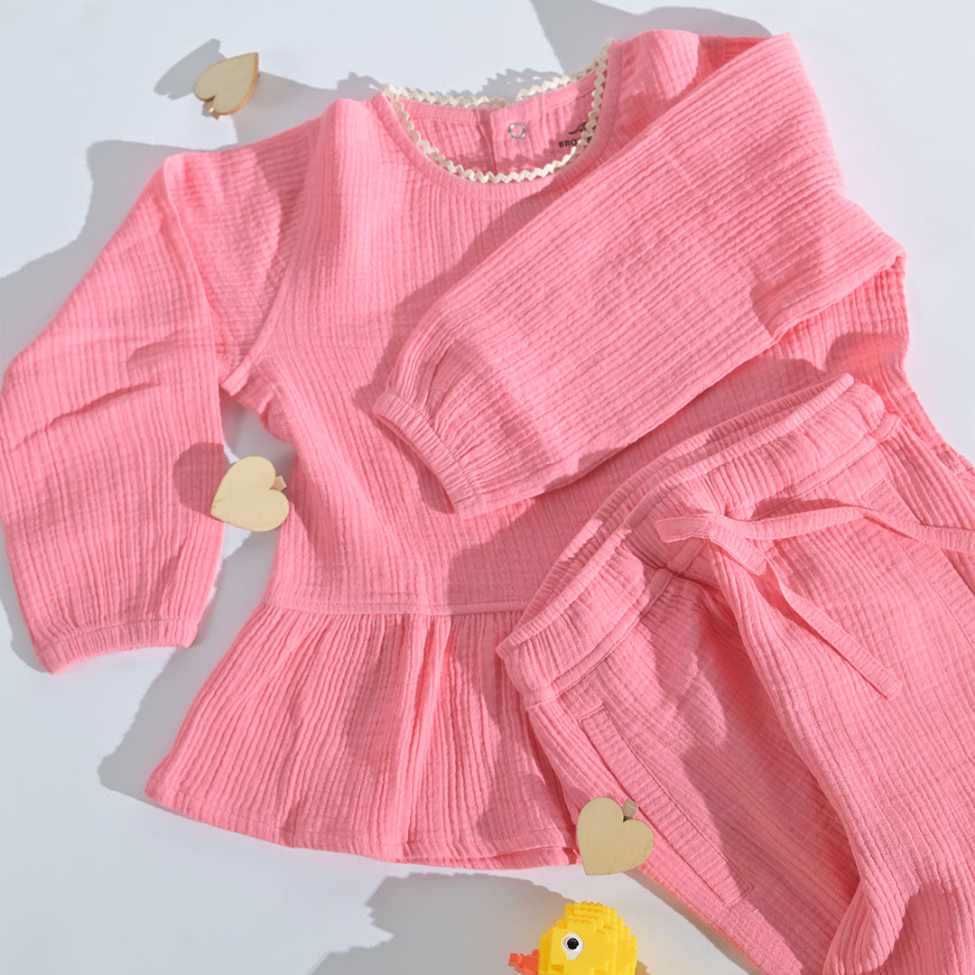 Muslin Elevated Pants- GIRLS