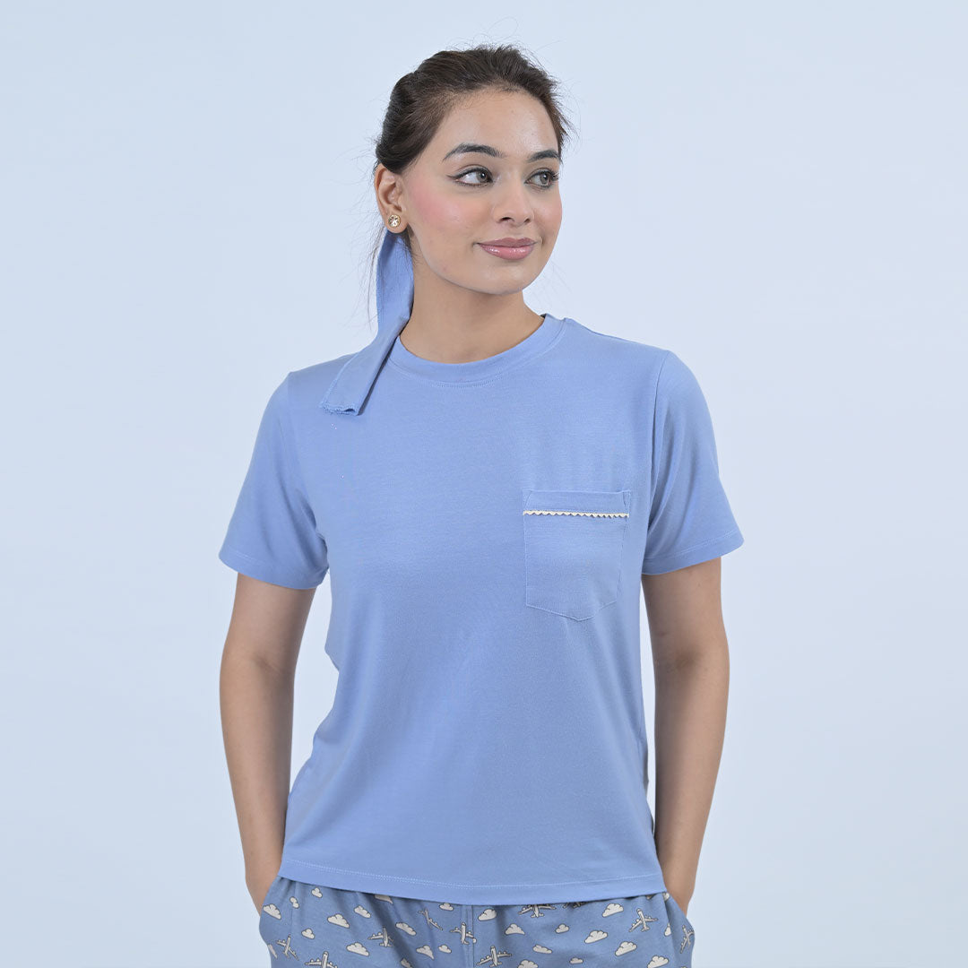Clouline Tencel Lyocell Shorts & T-shirt