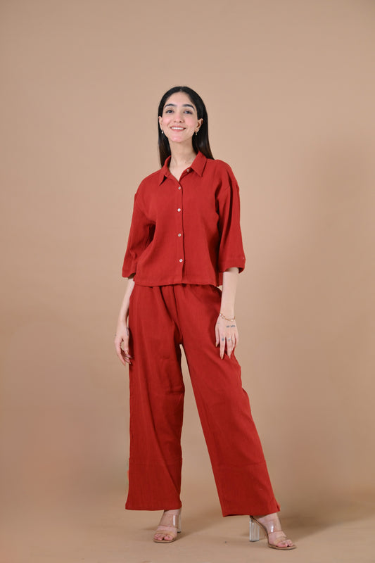 The Sicily Coord Set (Red Plum)