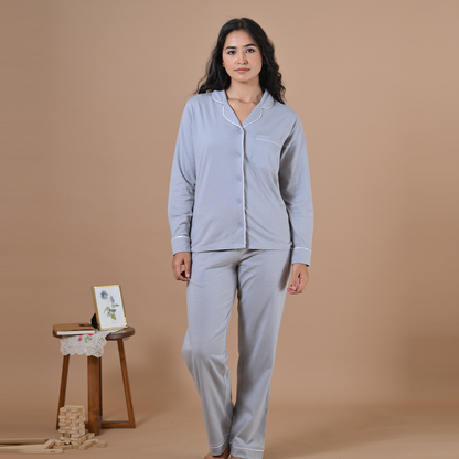 Lily Pyjama Set (Ash)