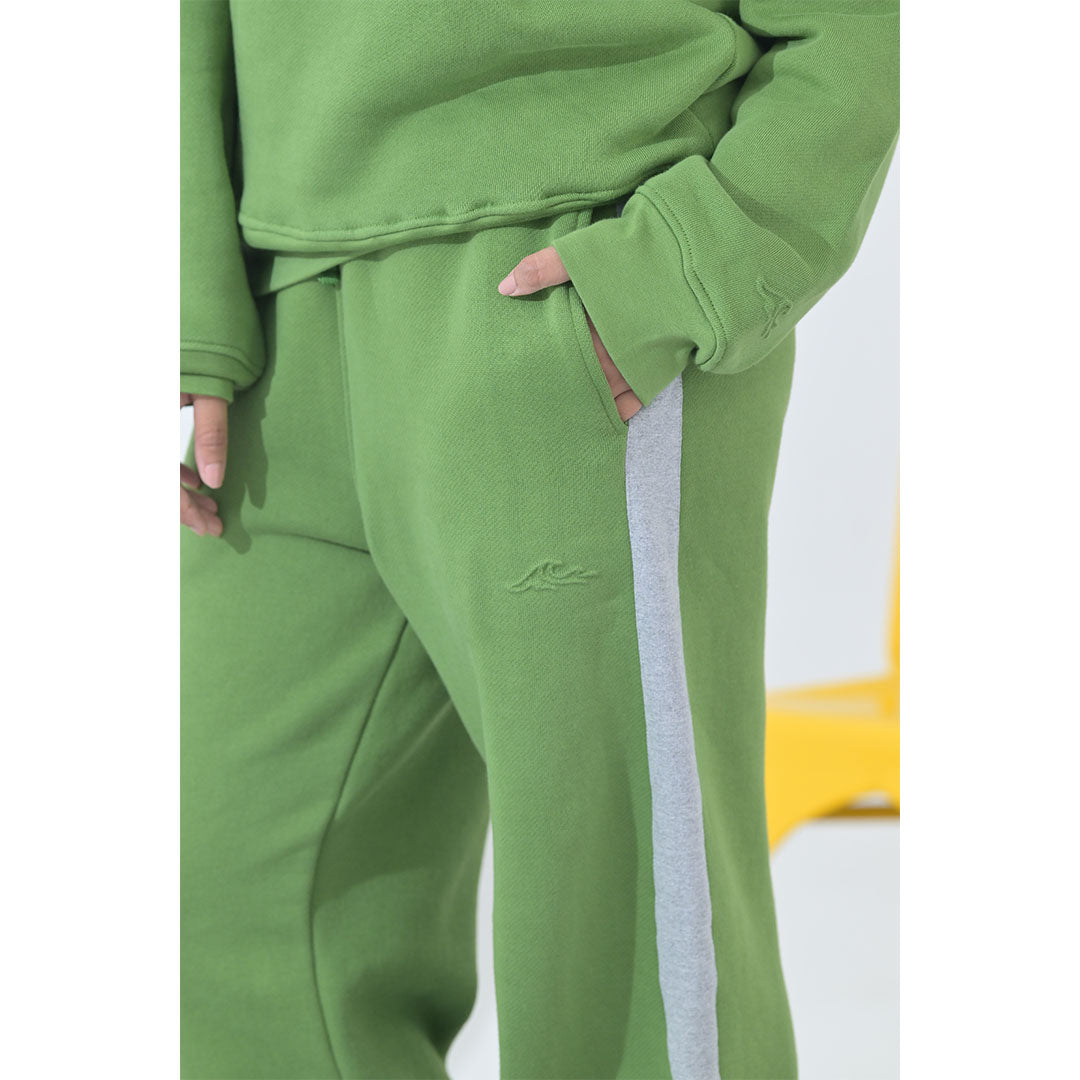 100% Supima Cotton Unisex Sweatpants (Solid Green)