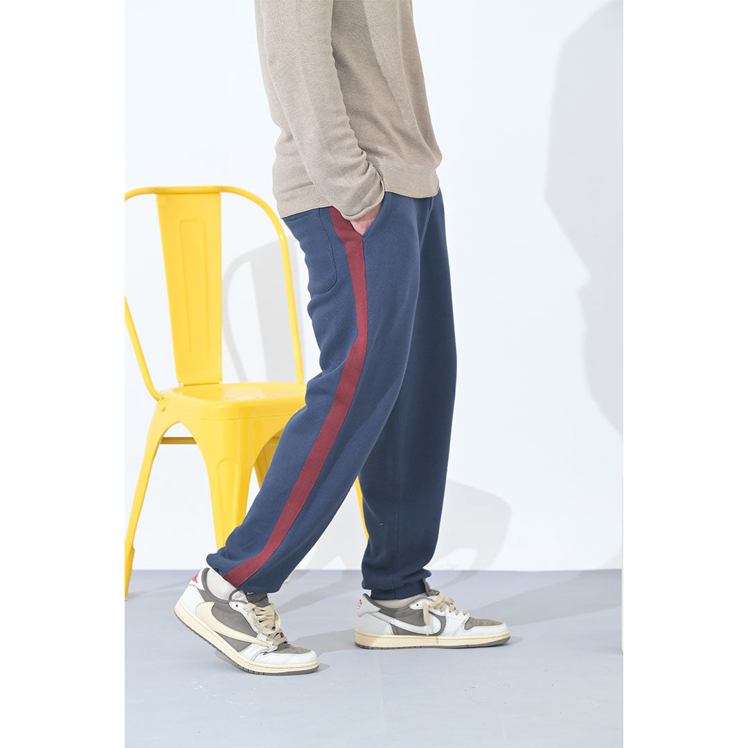 100% Supima Cotton Men Sweatpant Navy Blue