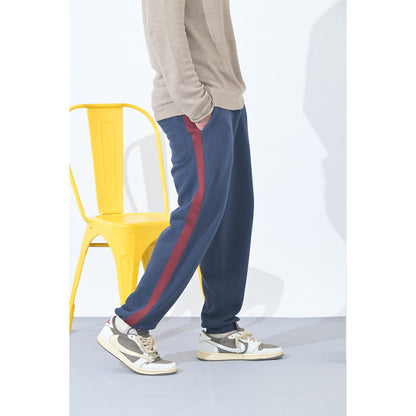 100% Supima Cotton Men Sweatpant Navy Blue
