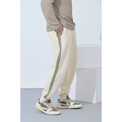 100% Supima Cotton Men Sweatpant Creme