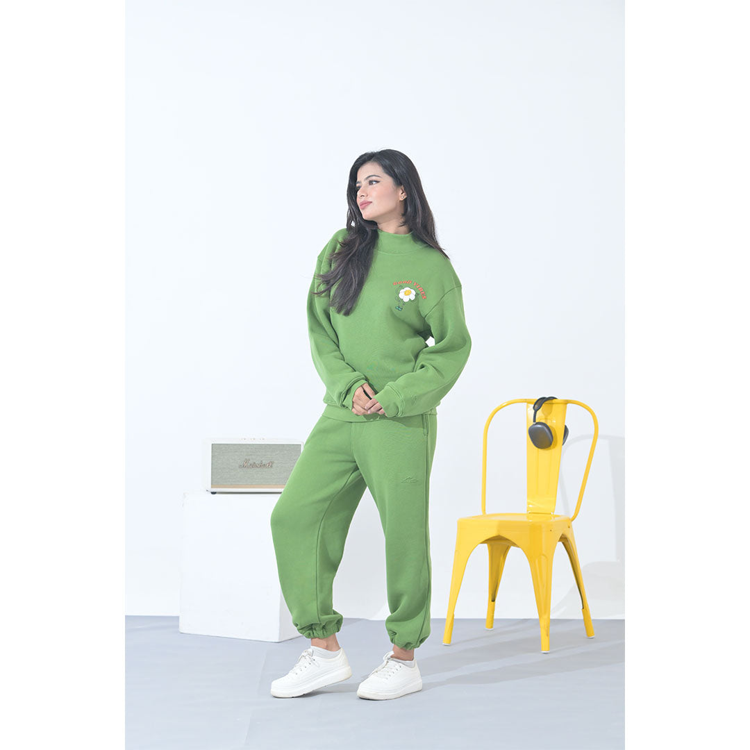 100% Supima Cotton Unisex Sweatpants (Forest Green)