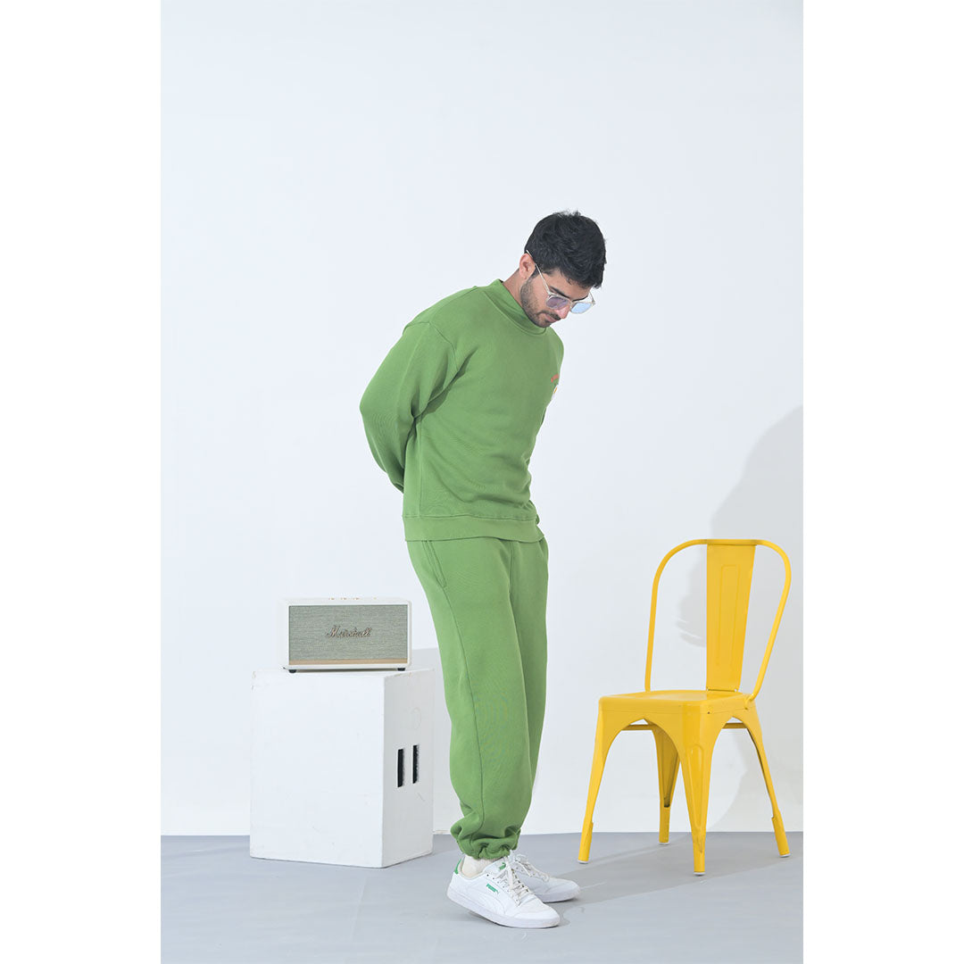 100% Supima Cotton Unisex Sweatpants (Forest Green)