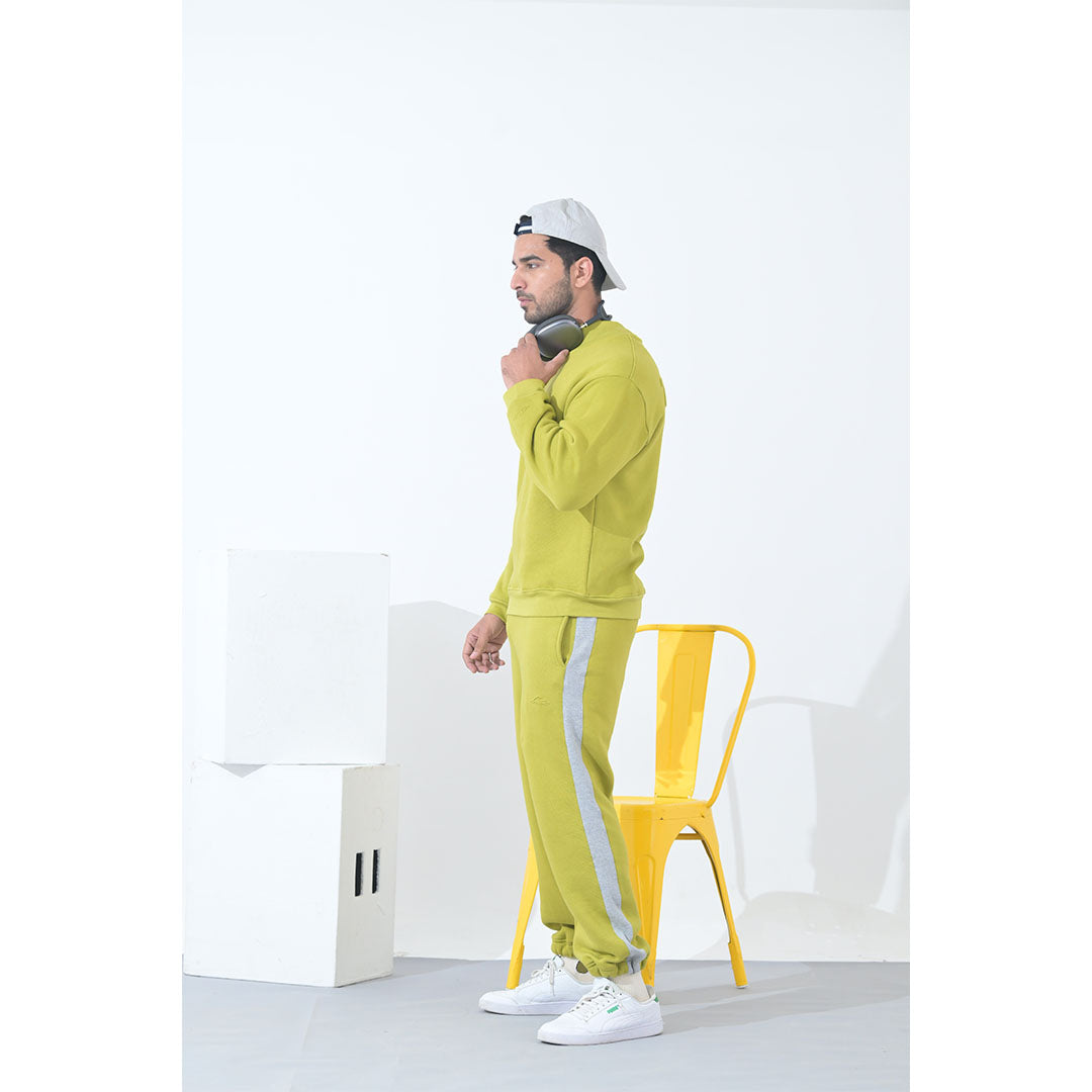 100% Supima Cotton Unisex Sweatpants (Solid Kiwi)