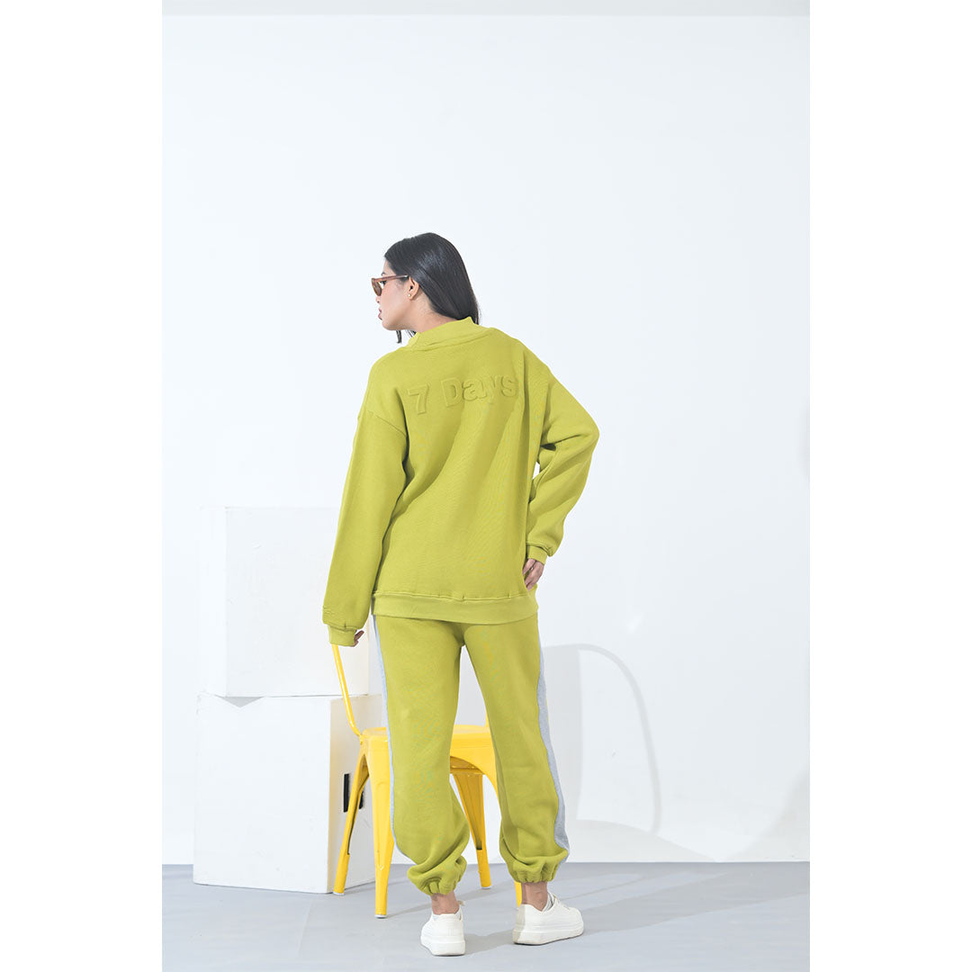 100% Supima Cotton Unisex Sweatpants (Solid Kiwi)