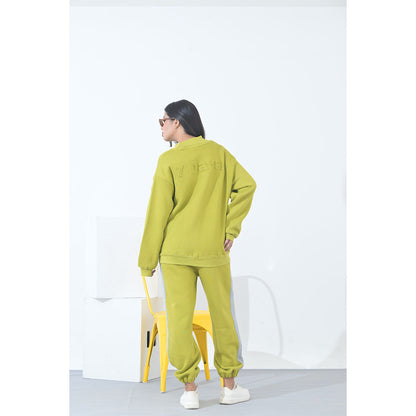 100% Supima Cotton Unisex Sweatpants (Solid Kiwi)